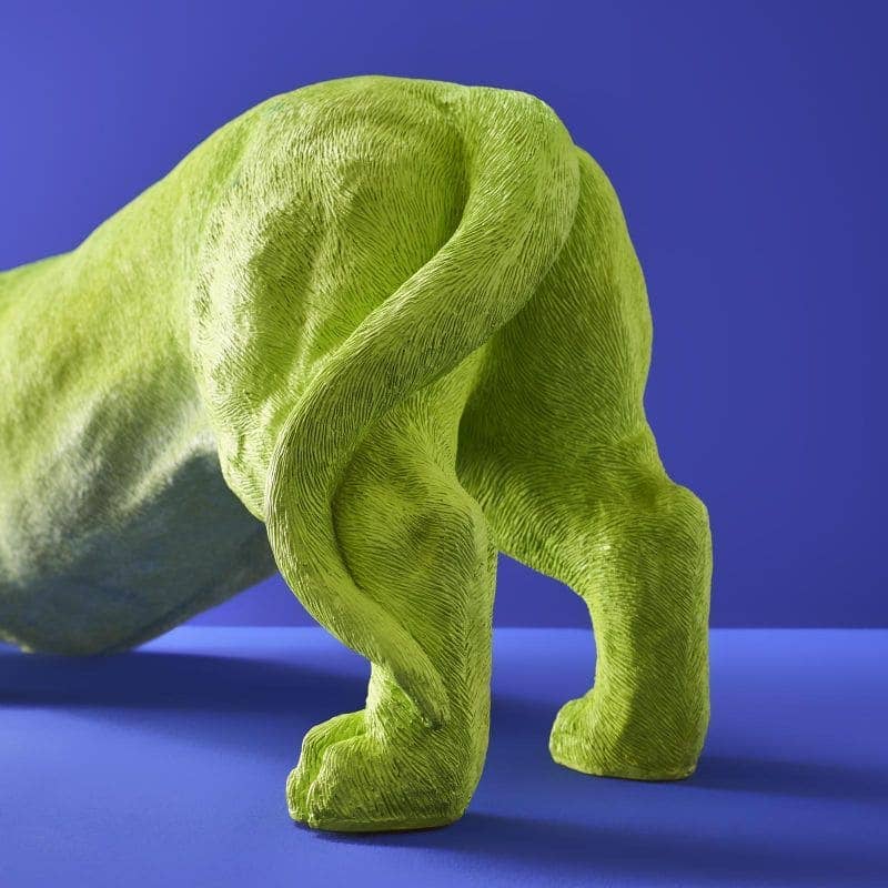 Chien Teckel Wilfried M. Collier, Résine poly verte