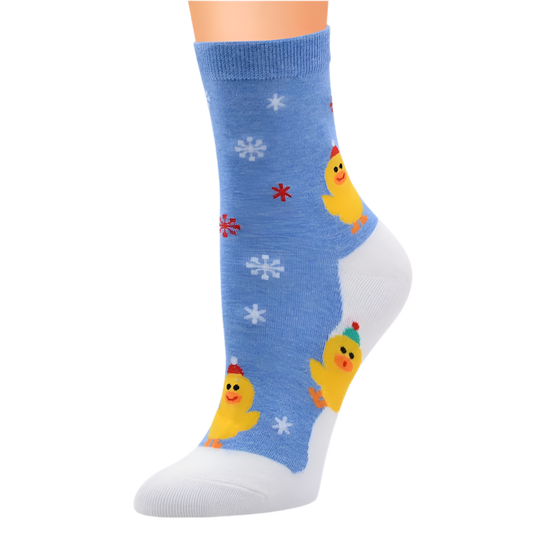 chaussettes canard noel mrcol