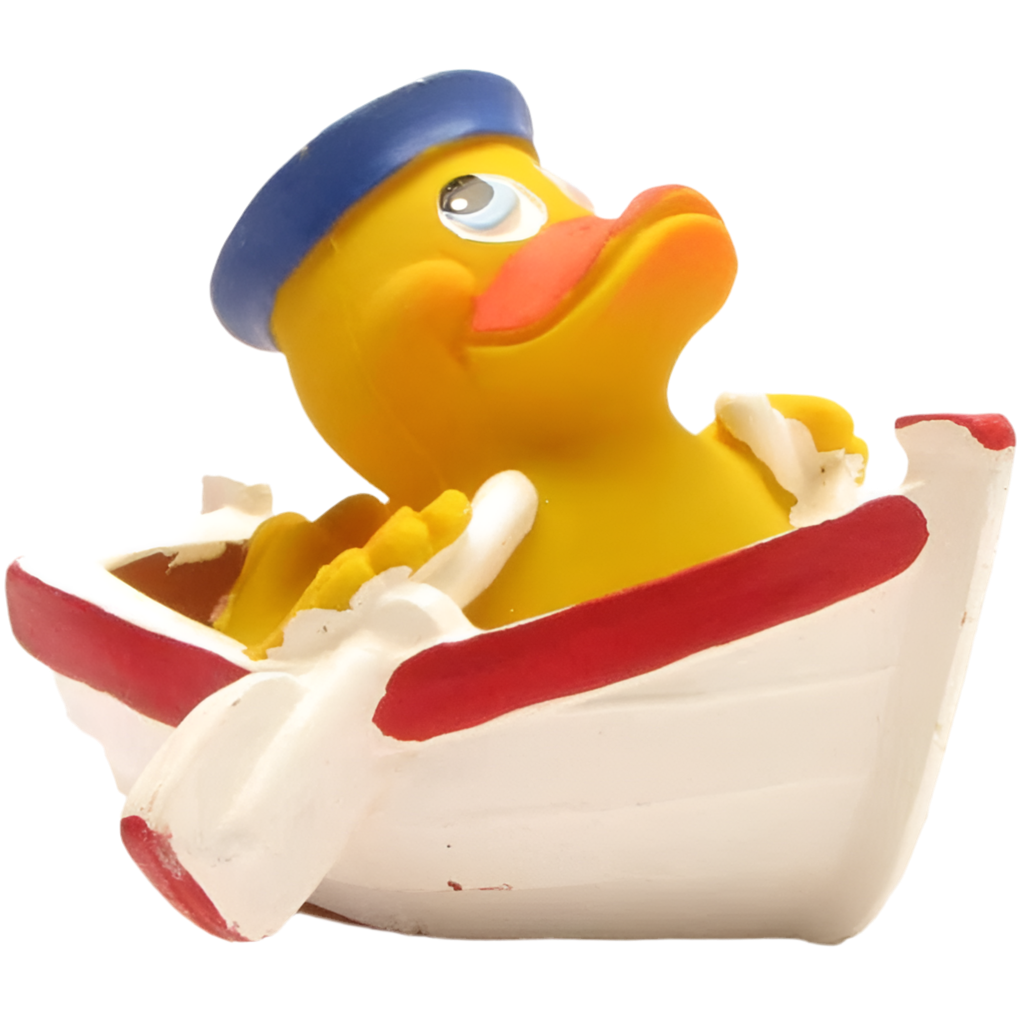 Pato, bote de remos
