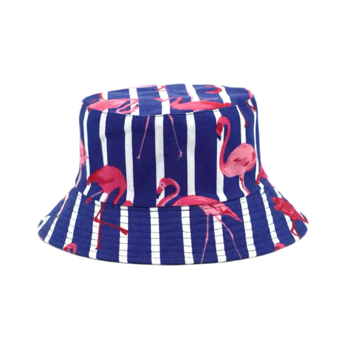 Bob rayé Flamants Roses
