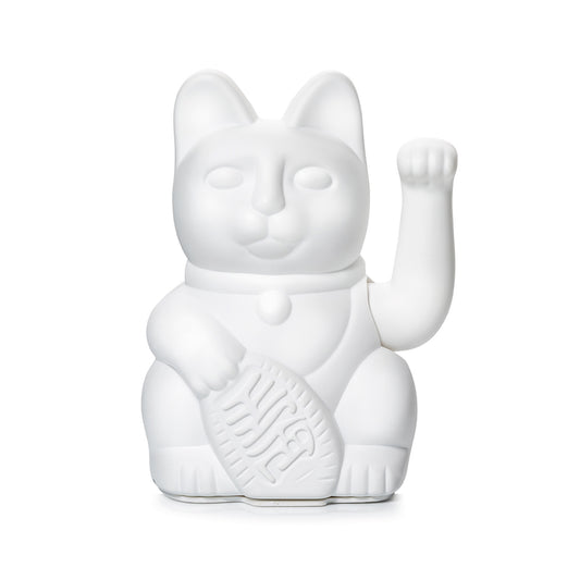 Lucky white cat