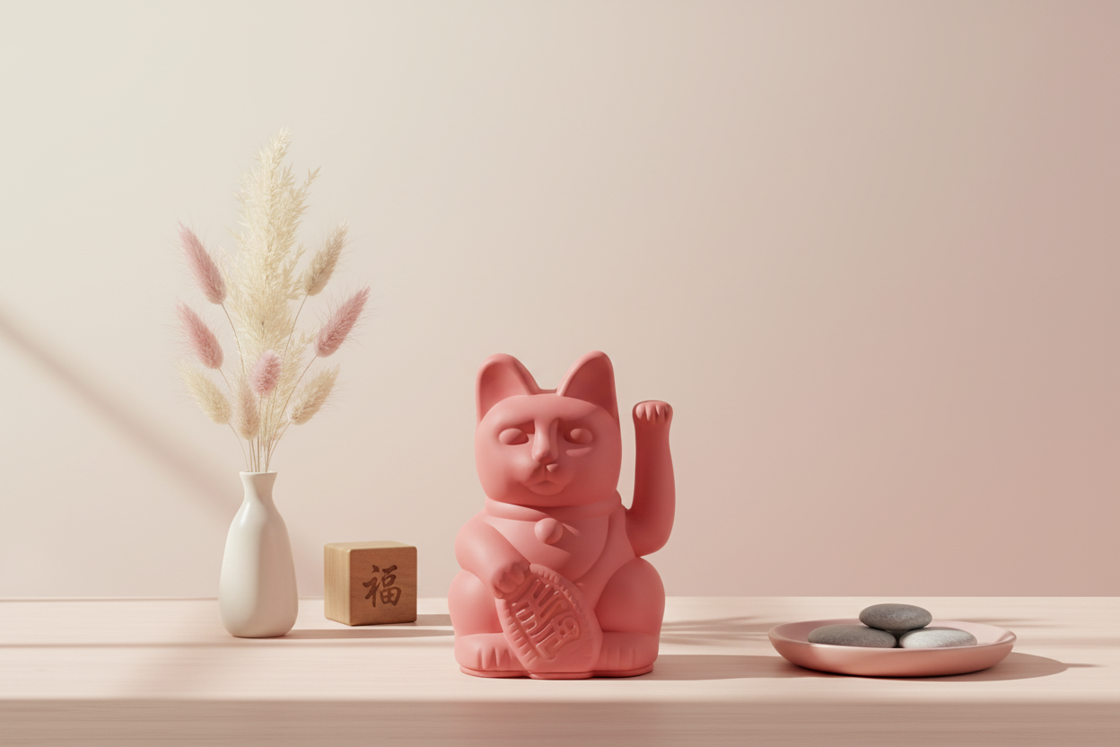 Mini Chat Chanceux Baie Rouge