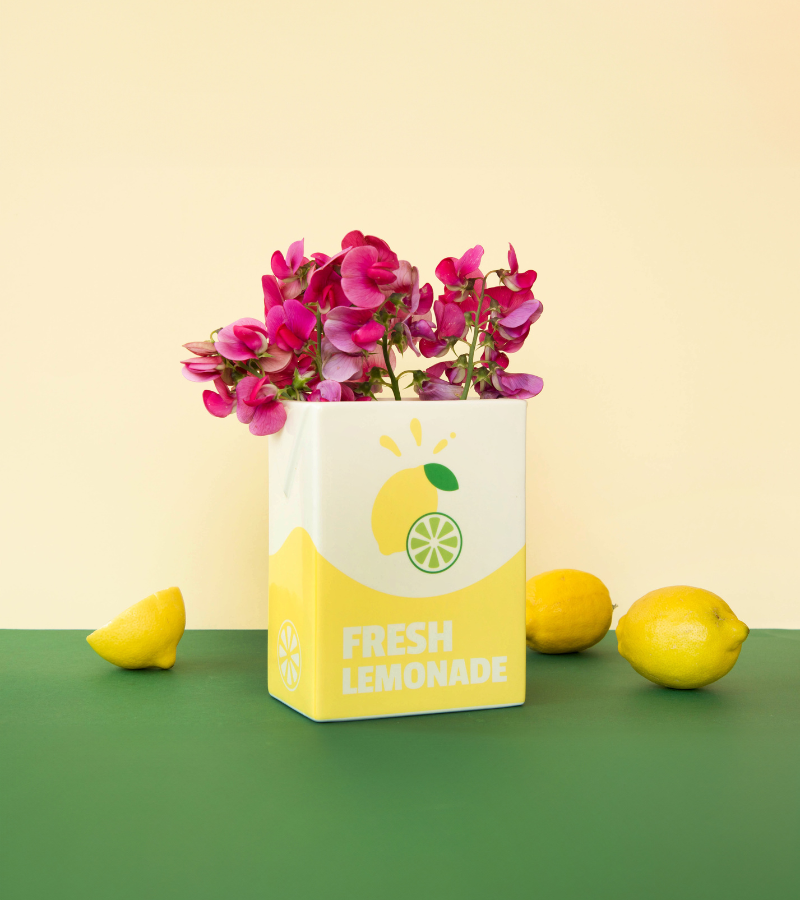 Vase brique de limonade