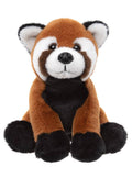 Filhote de panda vermelho de peluche