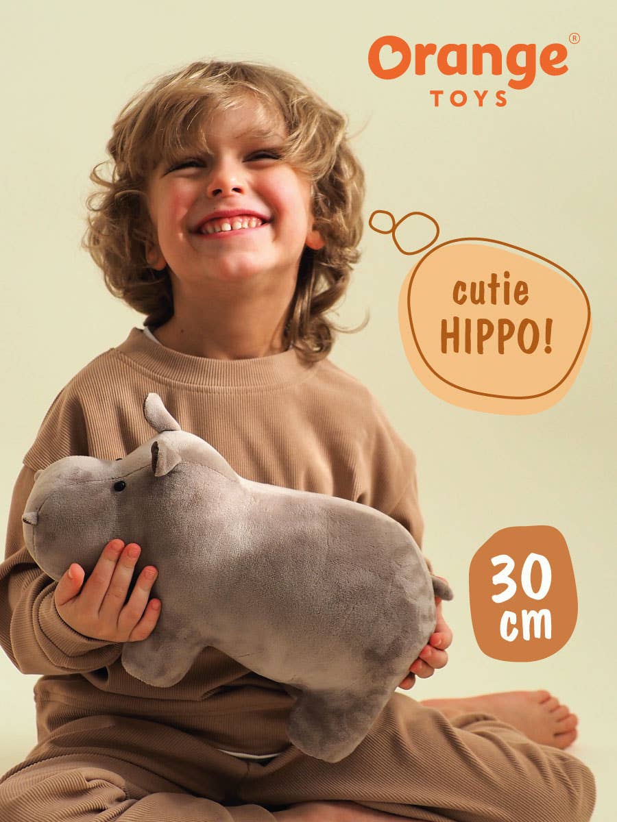 Plush Hippopotamus - 30 cm