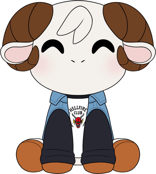 Stranger Things Eddie x Rammie Plush (9in)
