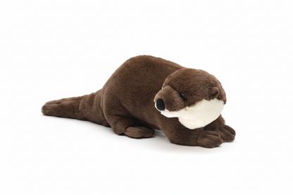 Lontra de pé - 'Uni-Toys Eco-Line' - brinquedo de peluche