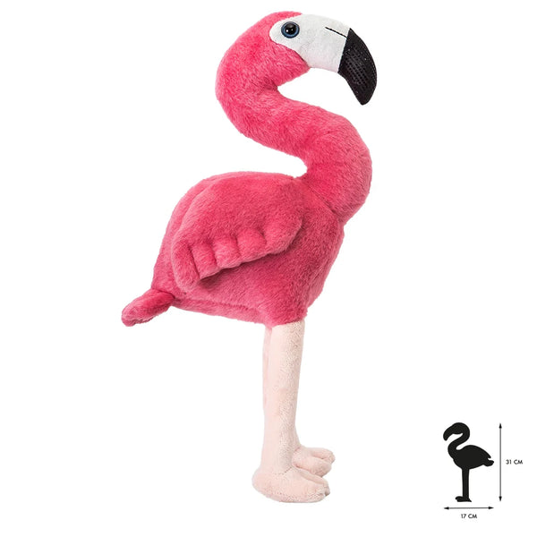 Peluche fenicottero rosa