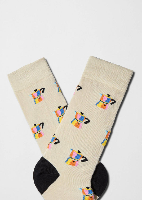 BeMokaPot - Chaussettes coton biologique