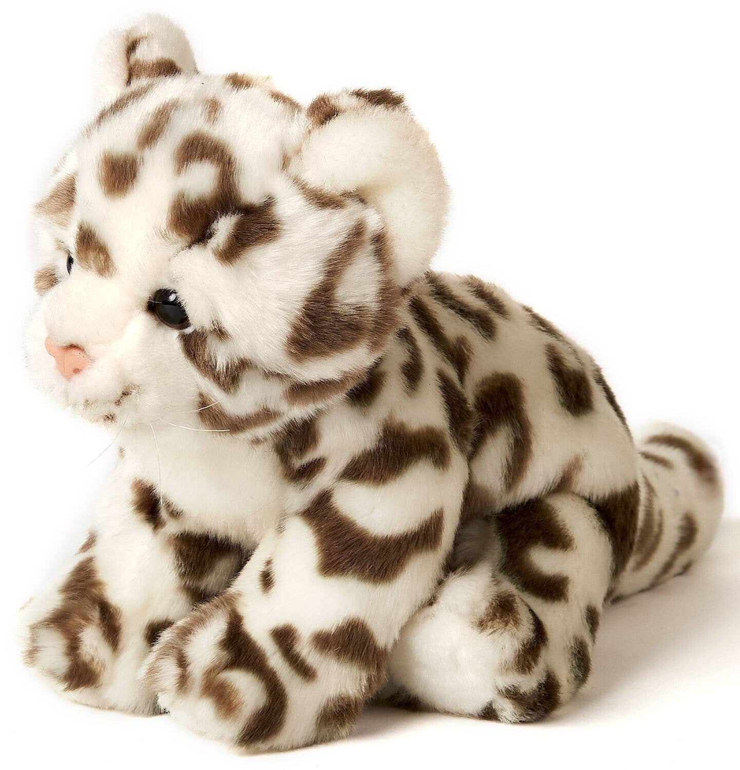 Peluche Léopard des neiges Assis
