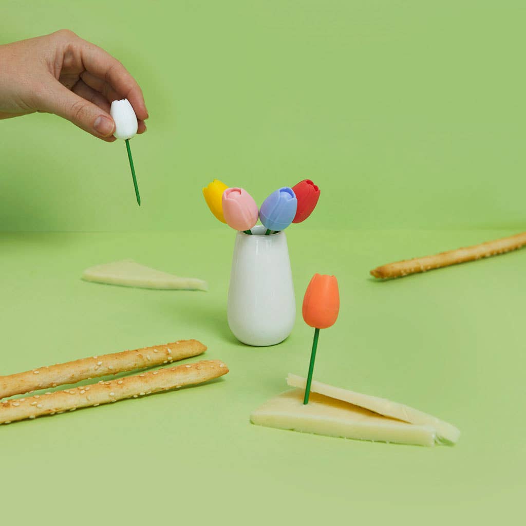 Fourchette à apéritif Tulipes