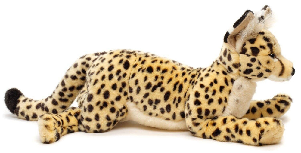 Peluche Chat de la Savane Couché