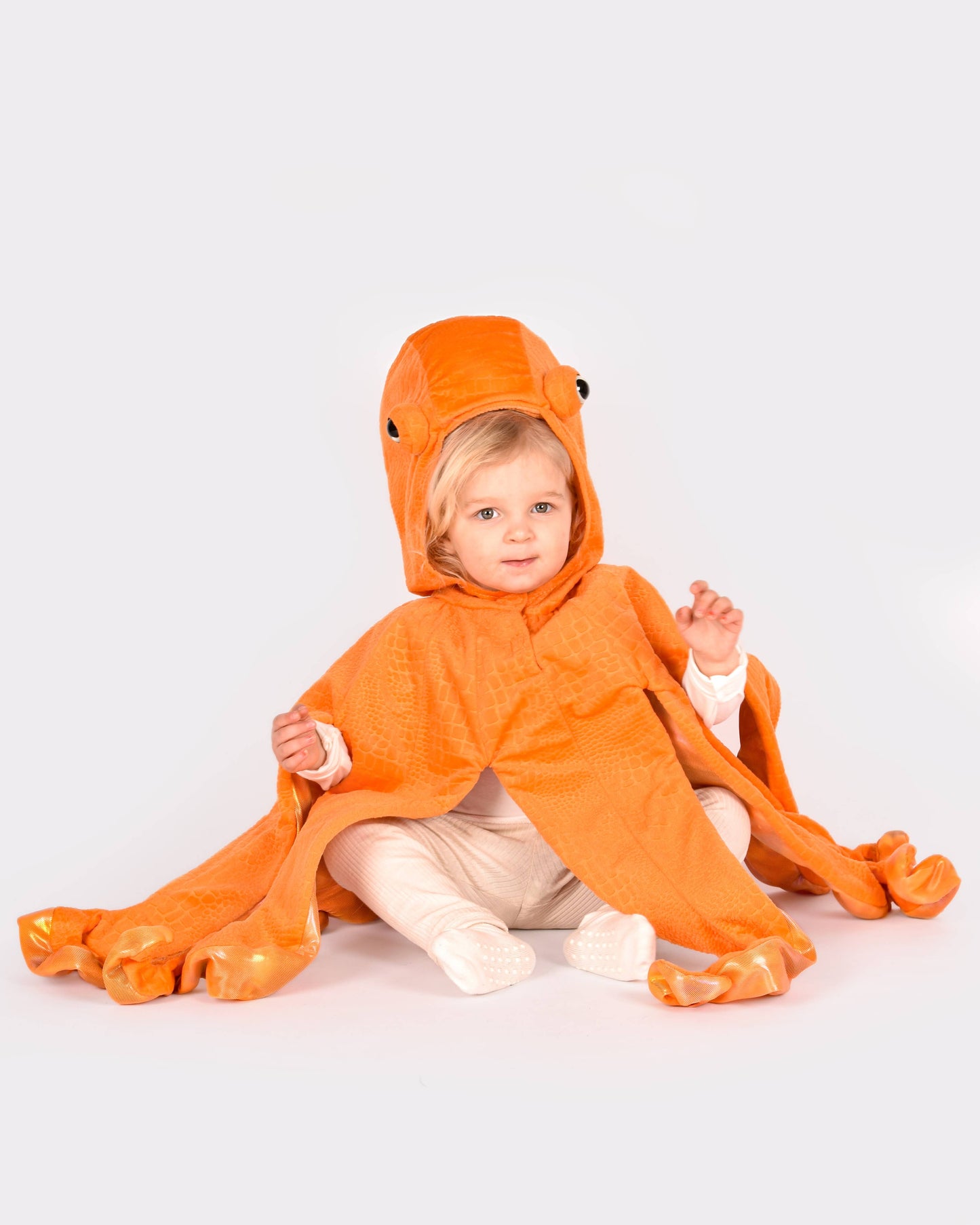Déguisement pieuvre taille 98-104 cm pour enfants de 2 à 4 ans