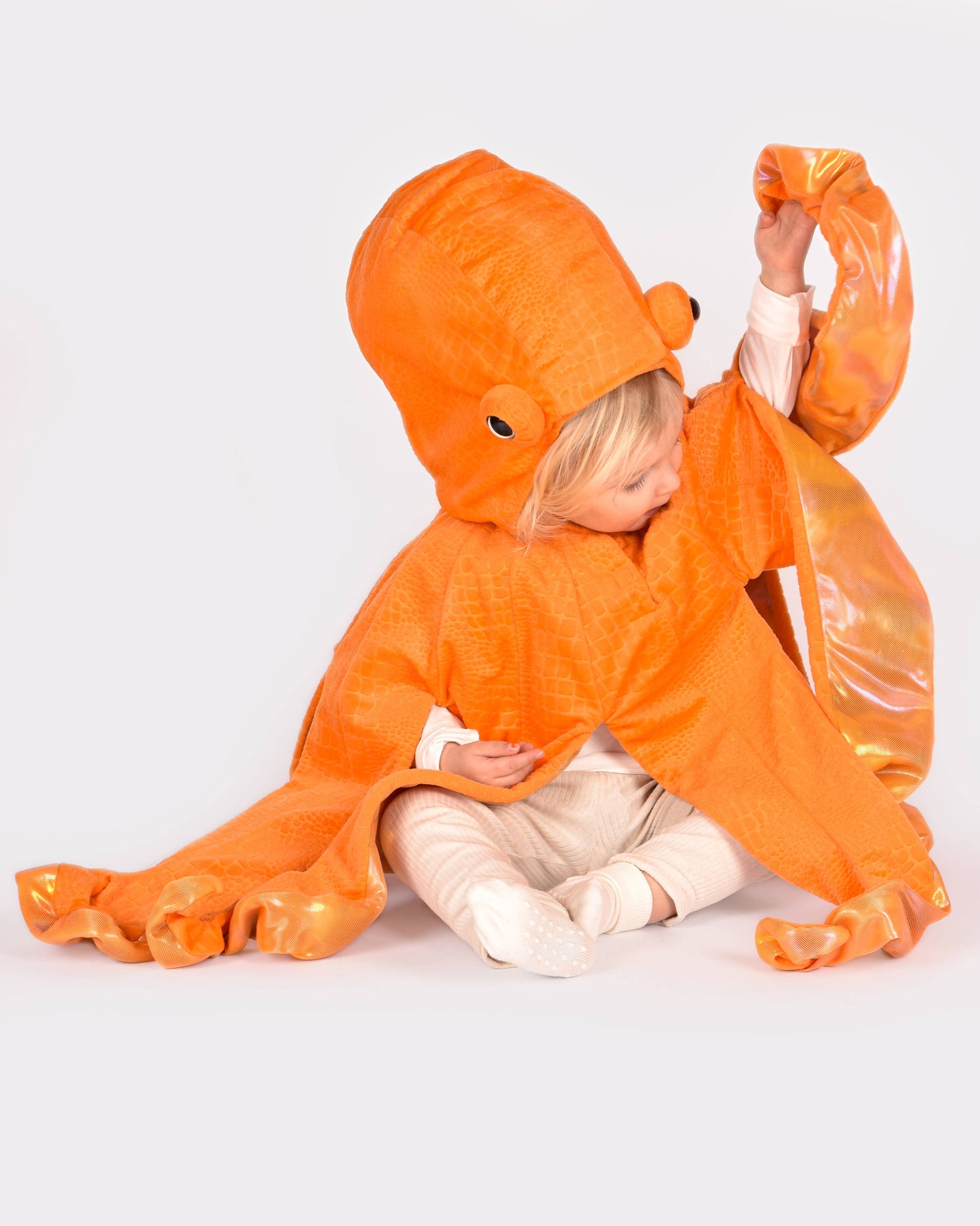 Déguisement pieuvre taille 98-104 cm pour enfants de 2 à 4 ans