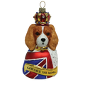 God Save the King Charles Blenheim Christmas Bauble