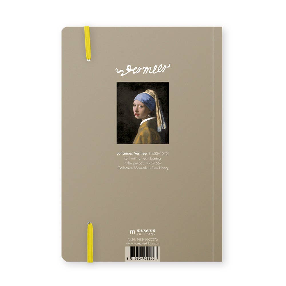 Carnet A5 à couverture souple – La Jeune Fille à la Perle