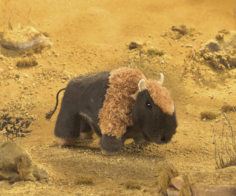 Marionnette à main Petit bison 3108/ Petit bison Folkmanis réaliste