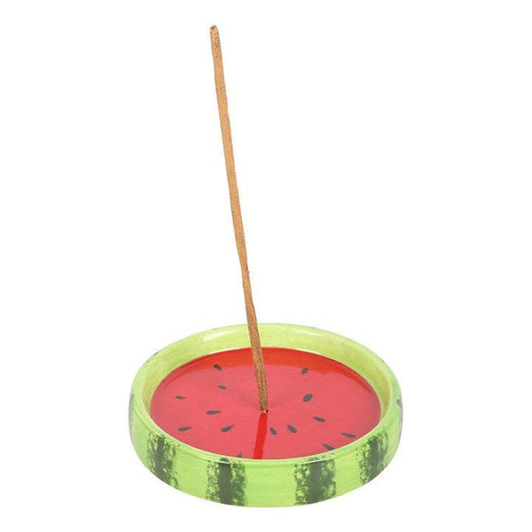 Watermelon ceramic incense holder