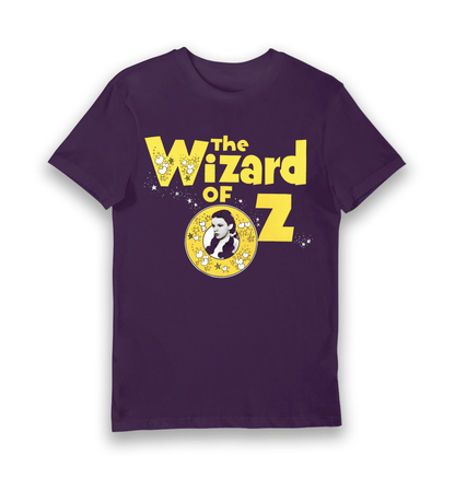 T-shirt adulte Le Magicien d'Oz logo vintage