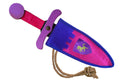 Poignard Softik Rose + Fourreau Licorne