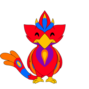 Brinquedo de peluche Suzaku 