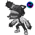 Chainsaw Man (B&W)