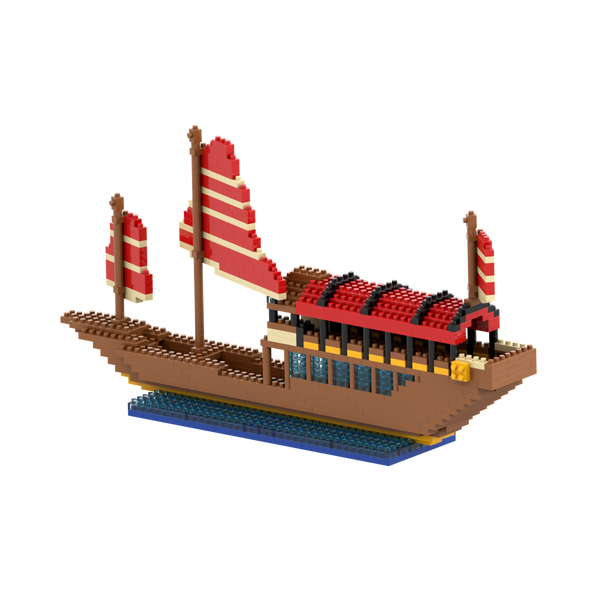 BRIXIES Großes Drachenboot