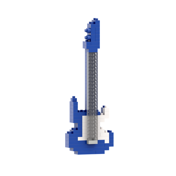 BRIXIES E-Gitarre blau