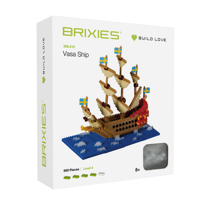 BRIXIES Vasa Schiff