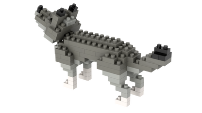 BRIXIES Wolf Dunkelgrau