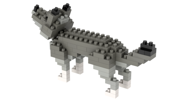 BRIXIES Wolf Dunkelgrau