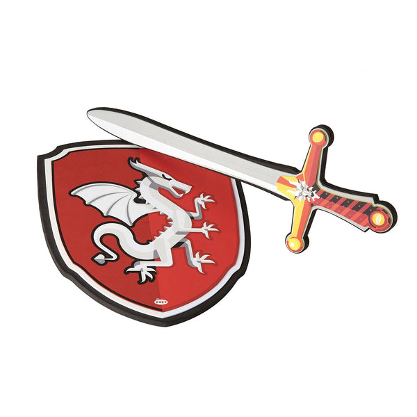 Bouclier Chevalier Dragon Papo - accessoire de déguisement