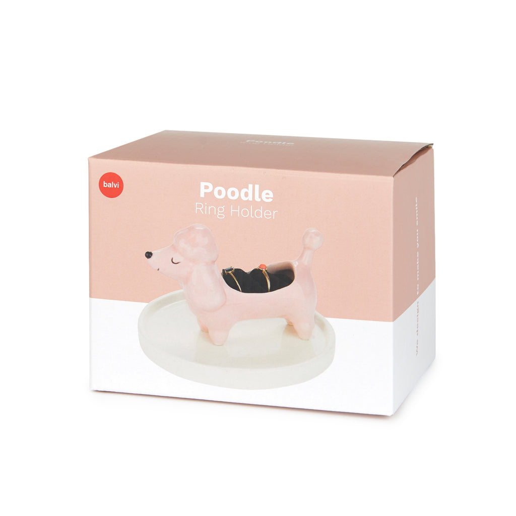Porte-bagues Poodle