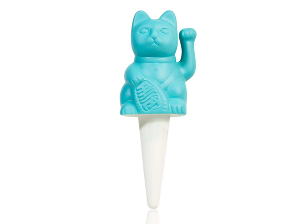 Arroseur Autonome Chat Chanceux Bleu Bitten – Objet déco original