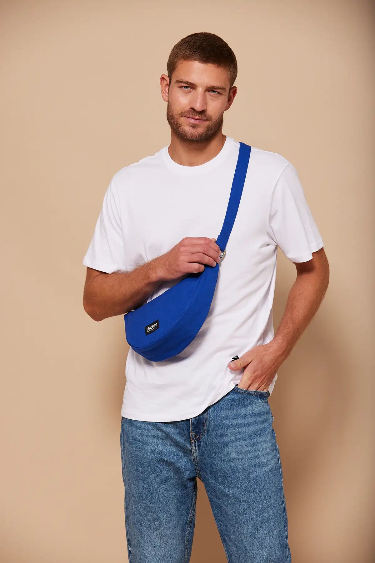 Andrea Electric Blue Fanny Pack