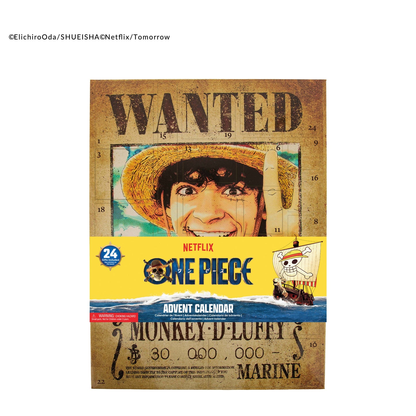 Calendrier de l'Avent One Piece 2025