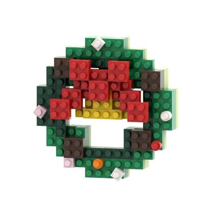 BRIXIES Weihnachtskranz