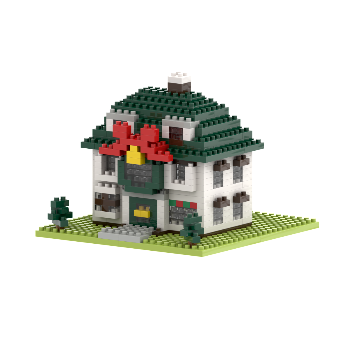 BRIXIES Weihnachtshaus