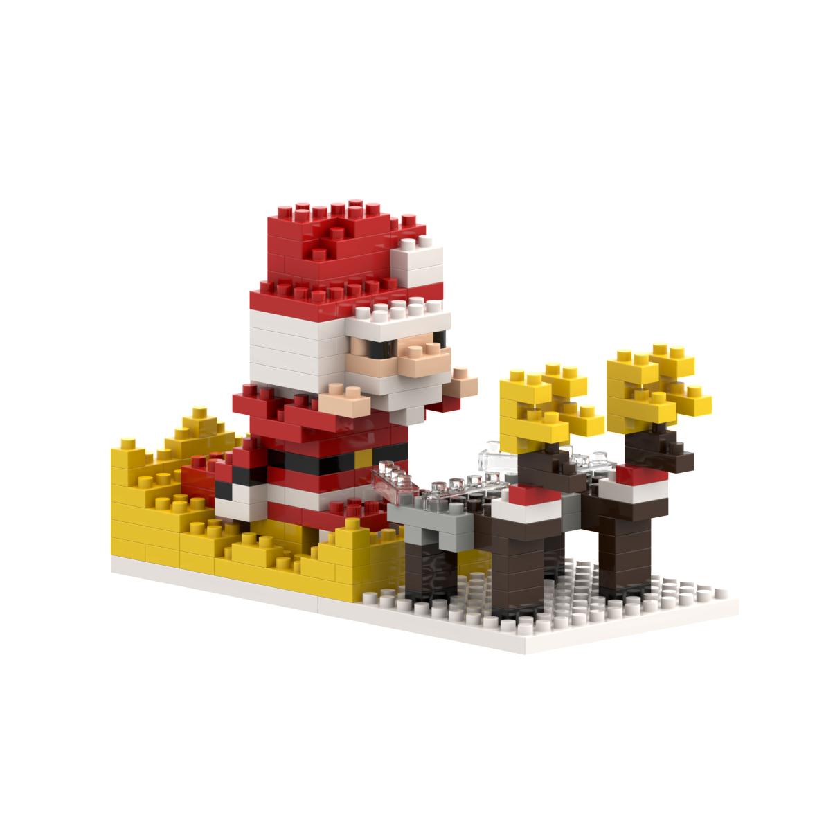 BRIXIES Weihnachtsschlitten