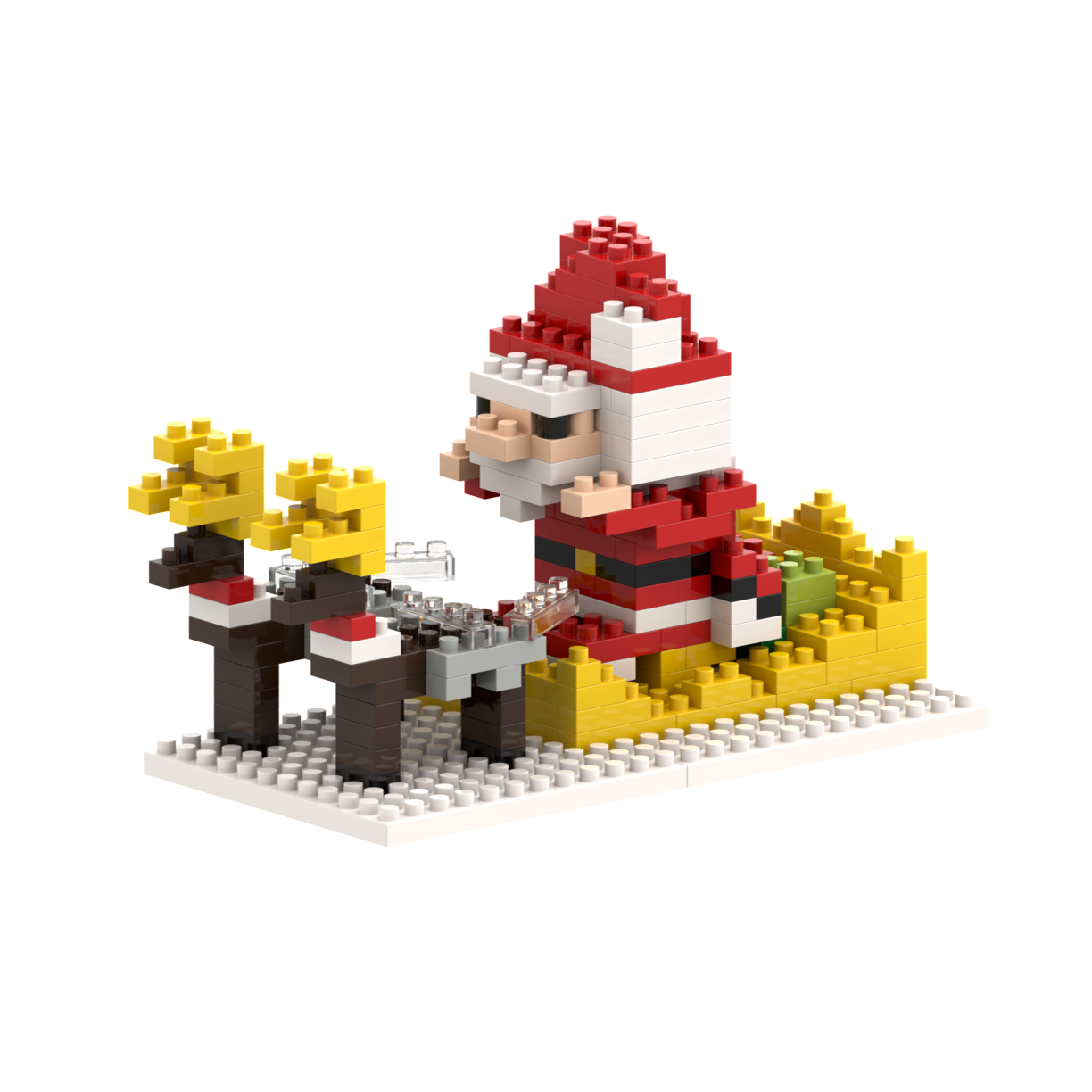 BRIXIES Weihnachtsschlitten