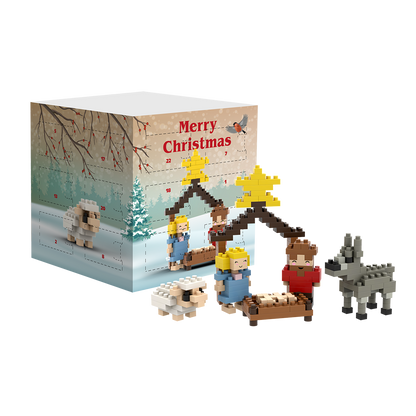BRIXIES Advent Calendar Nativity Scene
