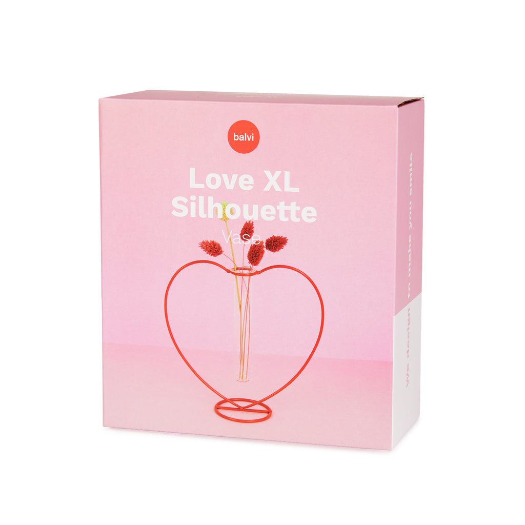 Love Silhouette XL Vase