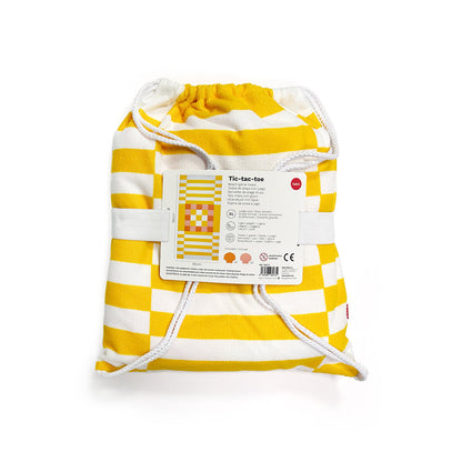 Serviette de plage et jeu Tic Tac Toe
