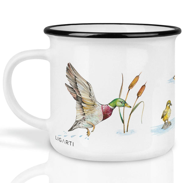 Ceramic mug - Duck pond