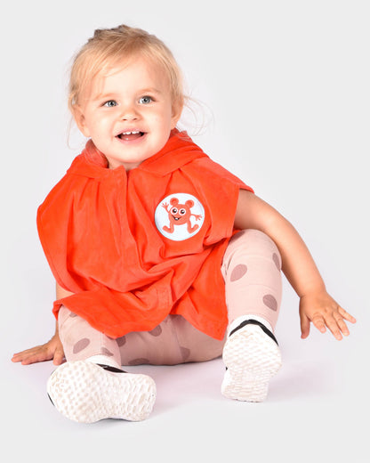 Babblarna Bobbo rouge 86-110 cl 1-4 ans