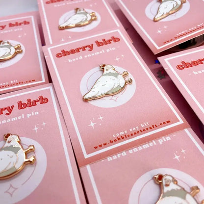 Pin de paloma cereza