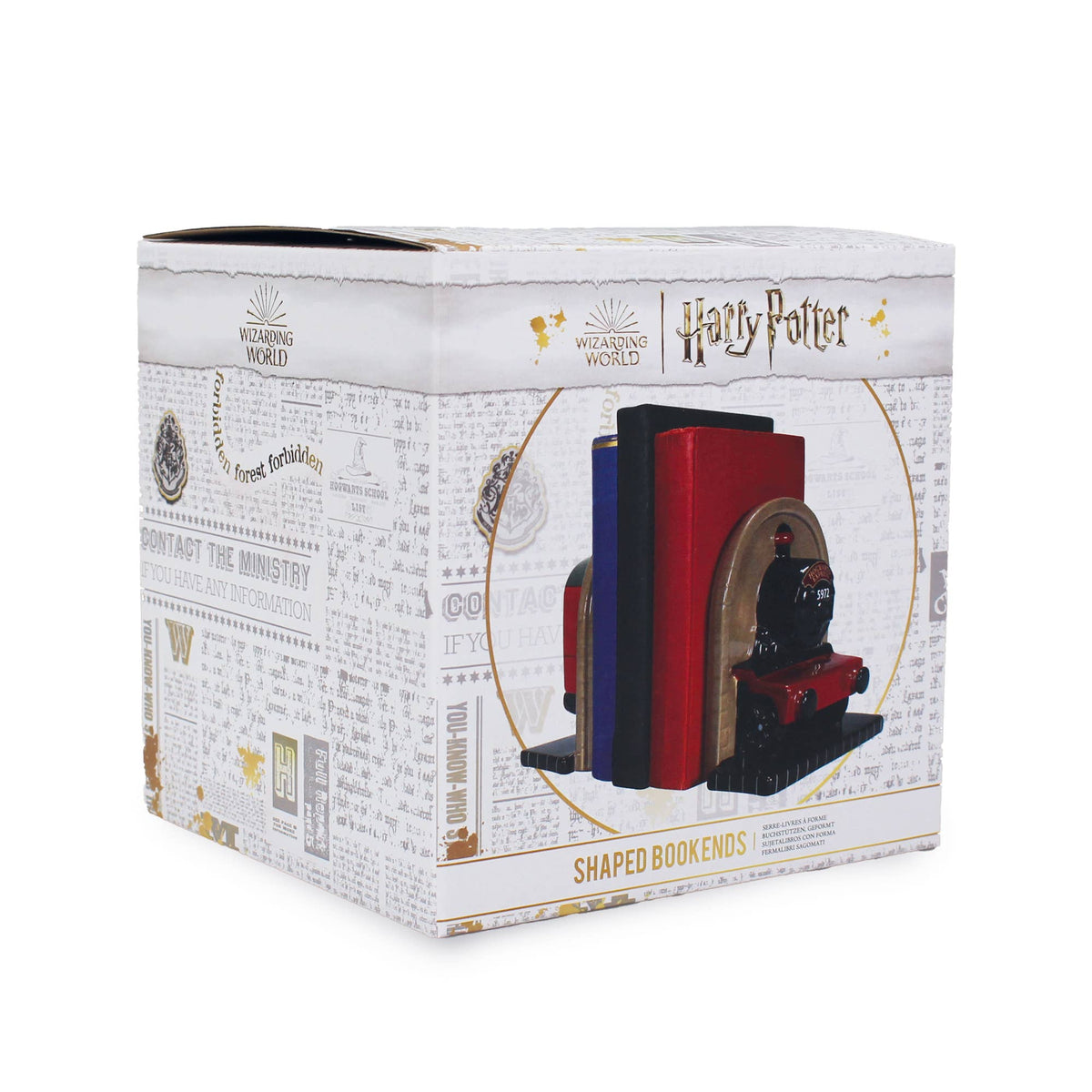 Lot de 2 Serre-Livres en Forme de Boîte Harry Potter - Express