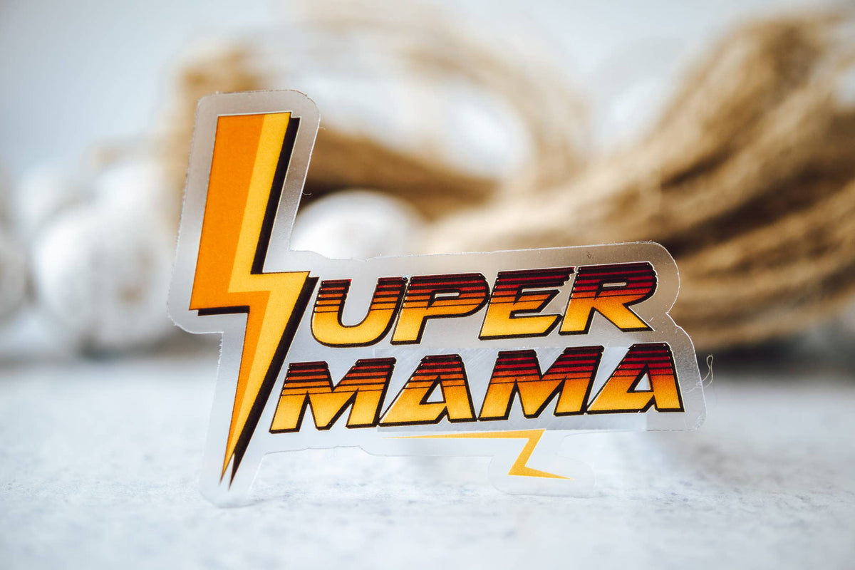 Super Mama Sticker