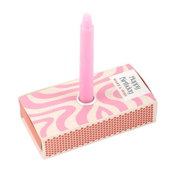 Set of 3 "Happy Birthday" On the Go Candles