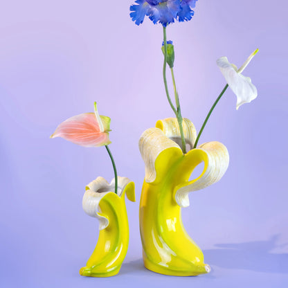 Grand Vase Banana Romance